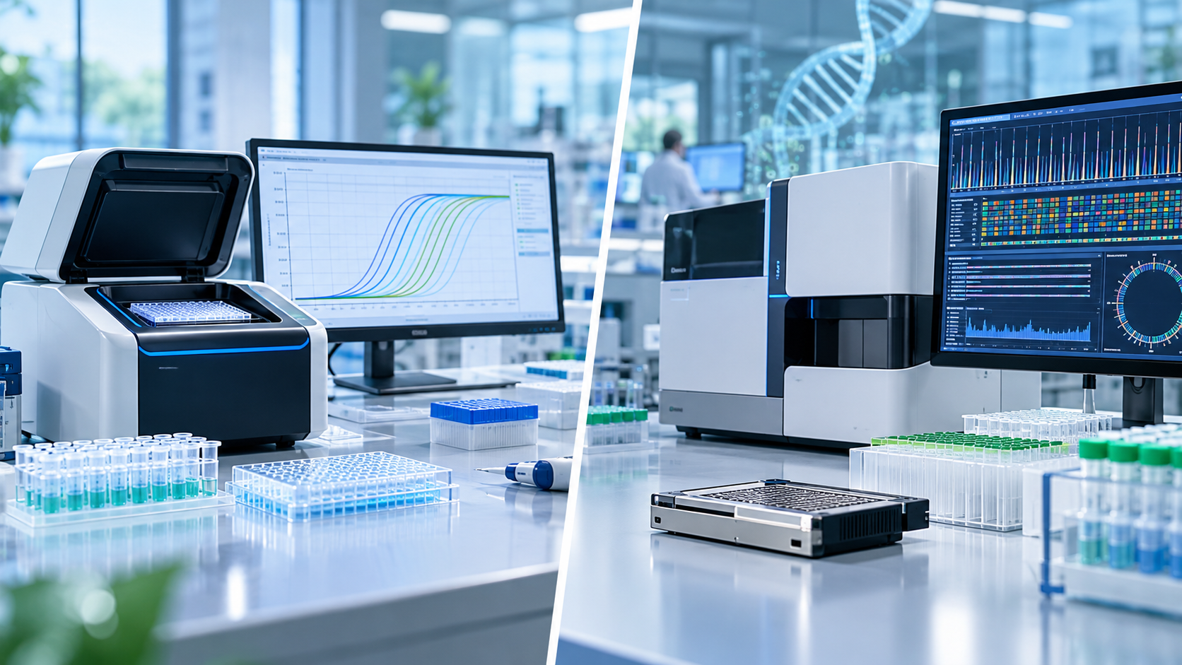 PCR and Sequencing Lab Comparison