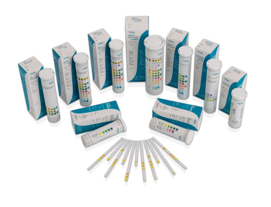 Erba PHAN Visual Urine Strips